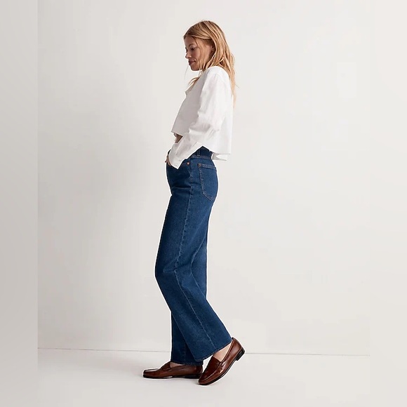 Madewell Perfect Vintage Wide Leg Jean in Fairdale wash - Picture 4 of 11